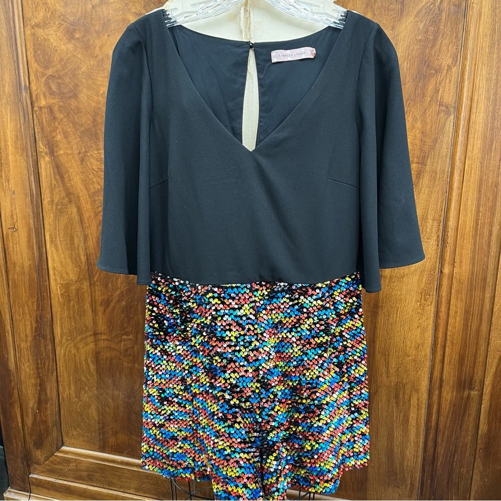 Traffic People Sequin Party Romper size Medium